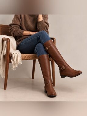Naturalizer Brown Riding Boots – Women’s Size 6